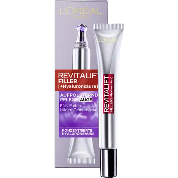 Anti-Age Augenpflege Filler Aufpolsternd + Hyaluronsäure