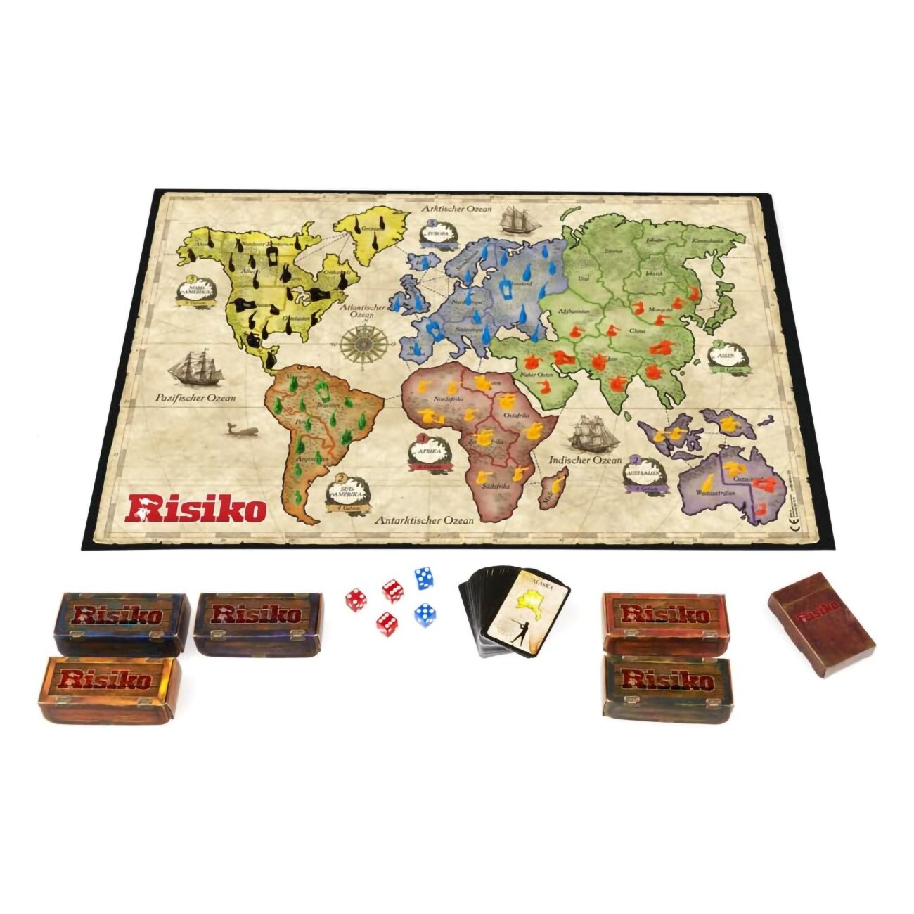 Hasbro Risiko Das große Strategiespiel Mehrfarbig Spiel