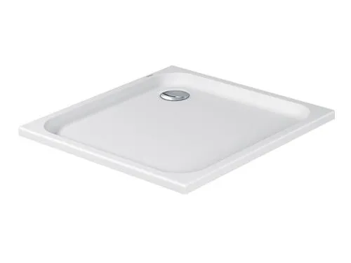 Brusekar D-Code 900x900mm hvid akryl