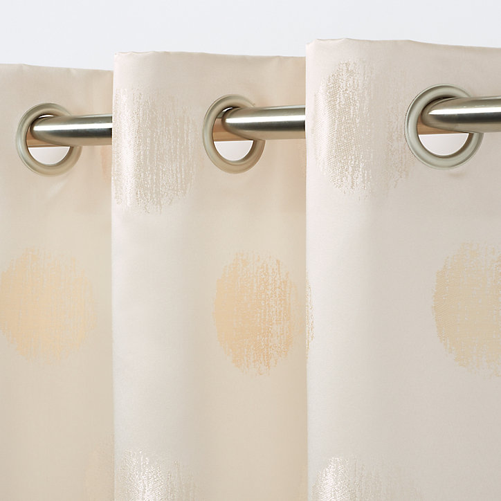 Rideau GoodHome Kolla beige l.140 x H.260 cm