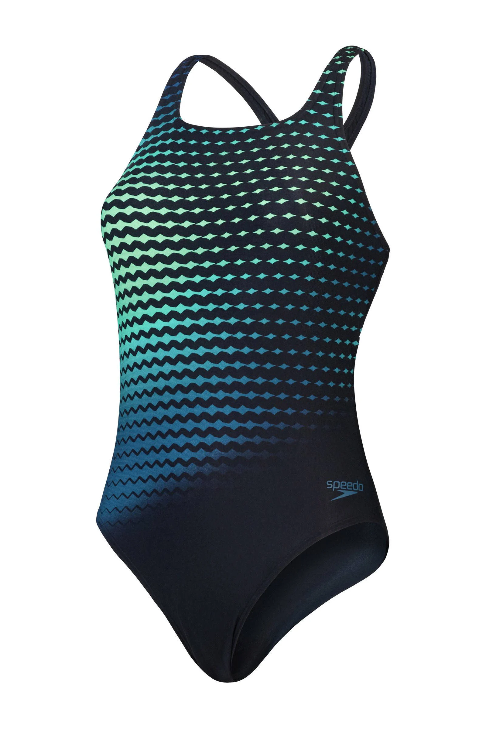 Speedo Endurance+ MAX sportbadpak Medalist zwart/petrol