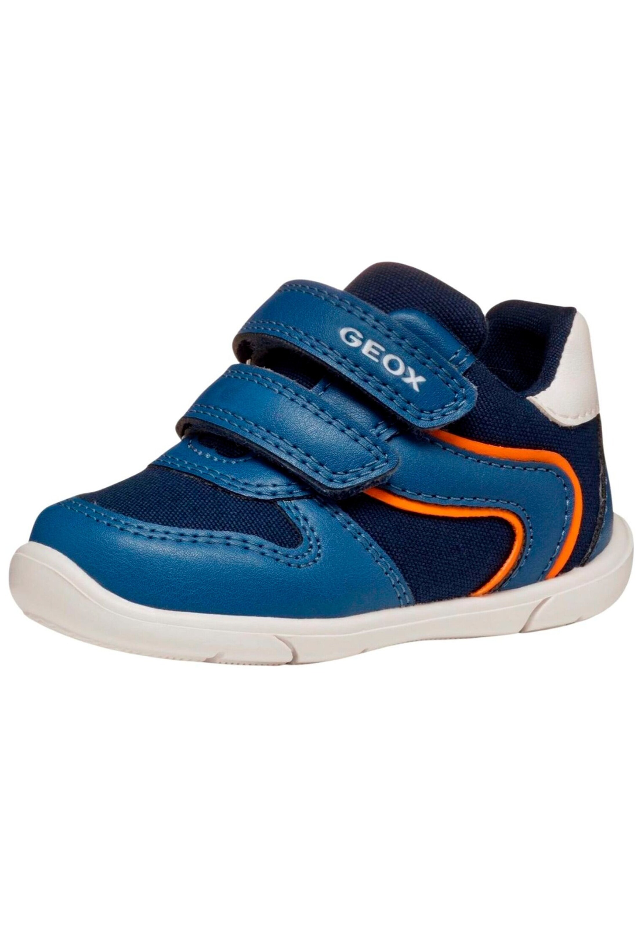 GEOX Halbschuhe Blau/Orange