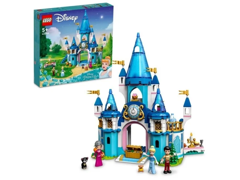 LEGO Disney Princess 43206 Askepot og prinsens slot