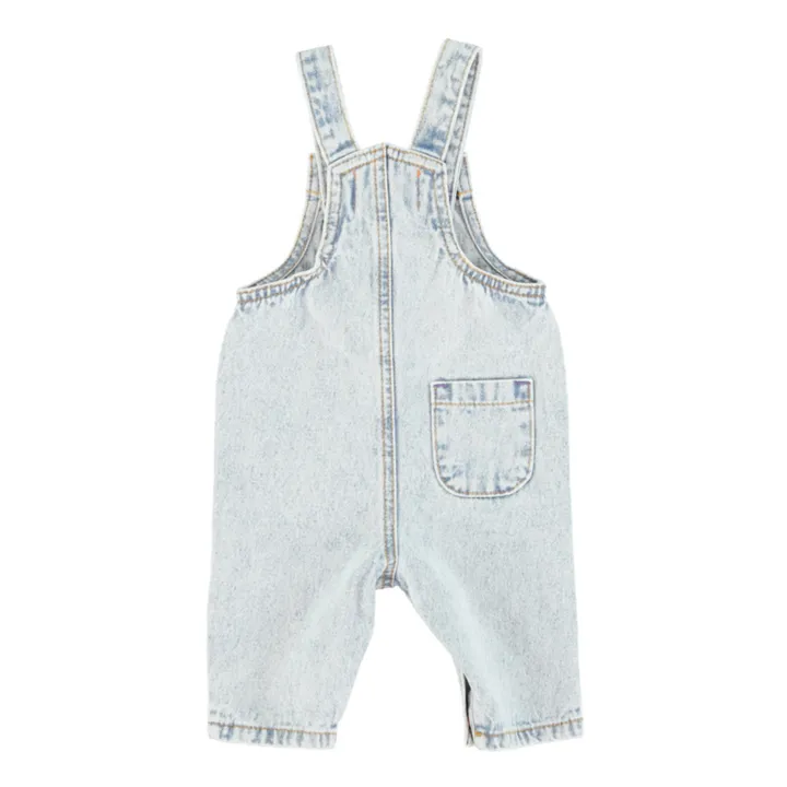 Piupiuchick Salopette Denim Baby | Bleu Clair