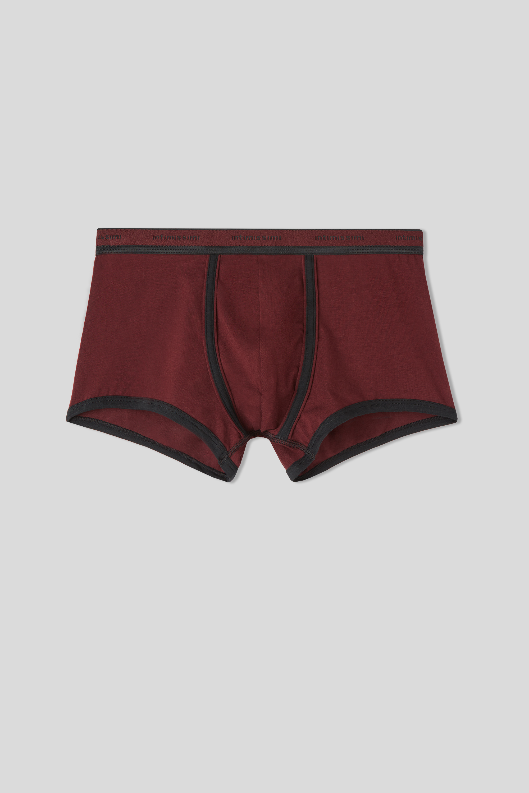 Cuecas boxer em algodão elástico Supima® com logotipo.