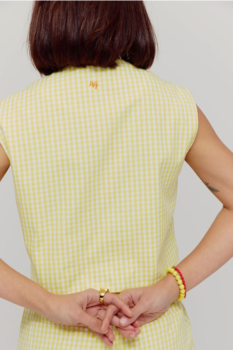 Harper & Yve gele dames gilet