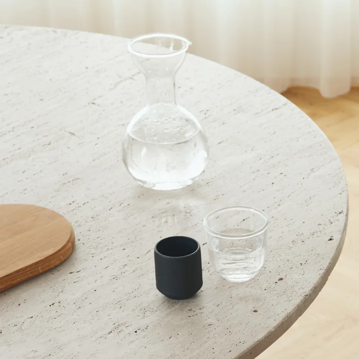 Form & Refine - Pinho Karaffe mit Glas, klar