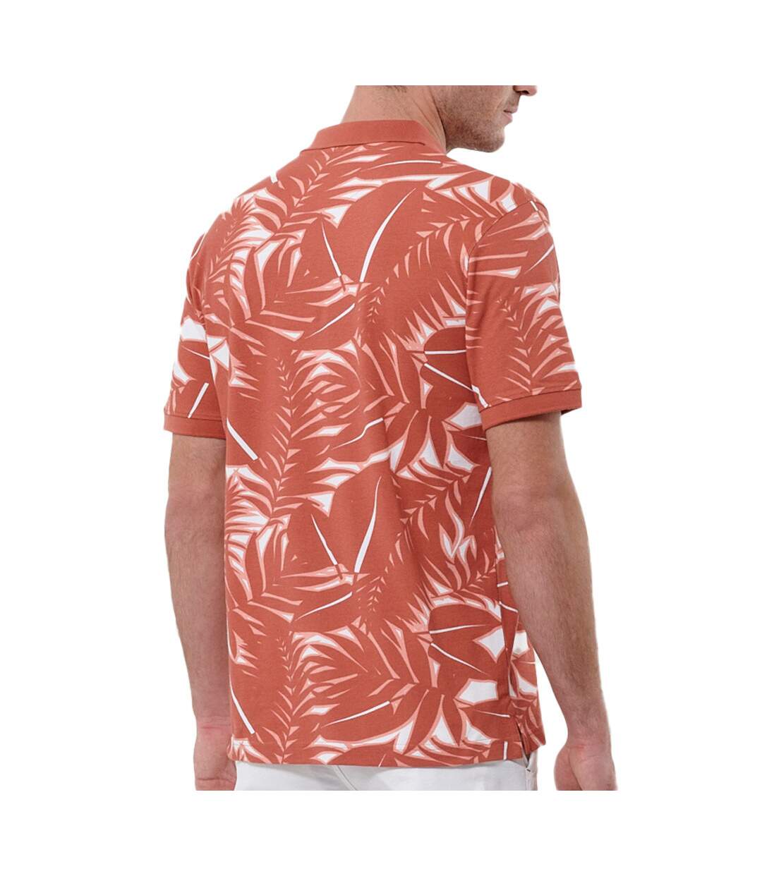 Polo Bordeaux/Orange Homme Kaporal Caicoe