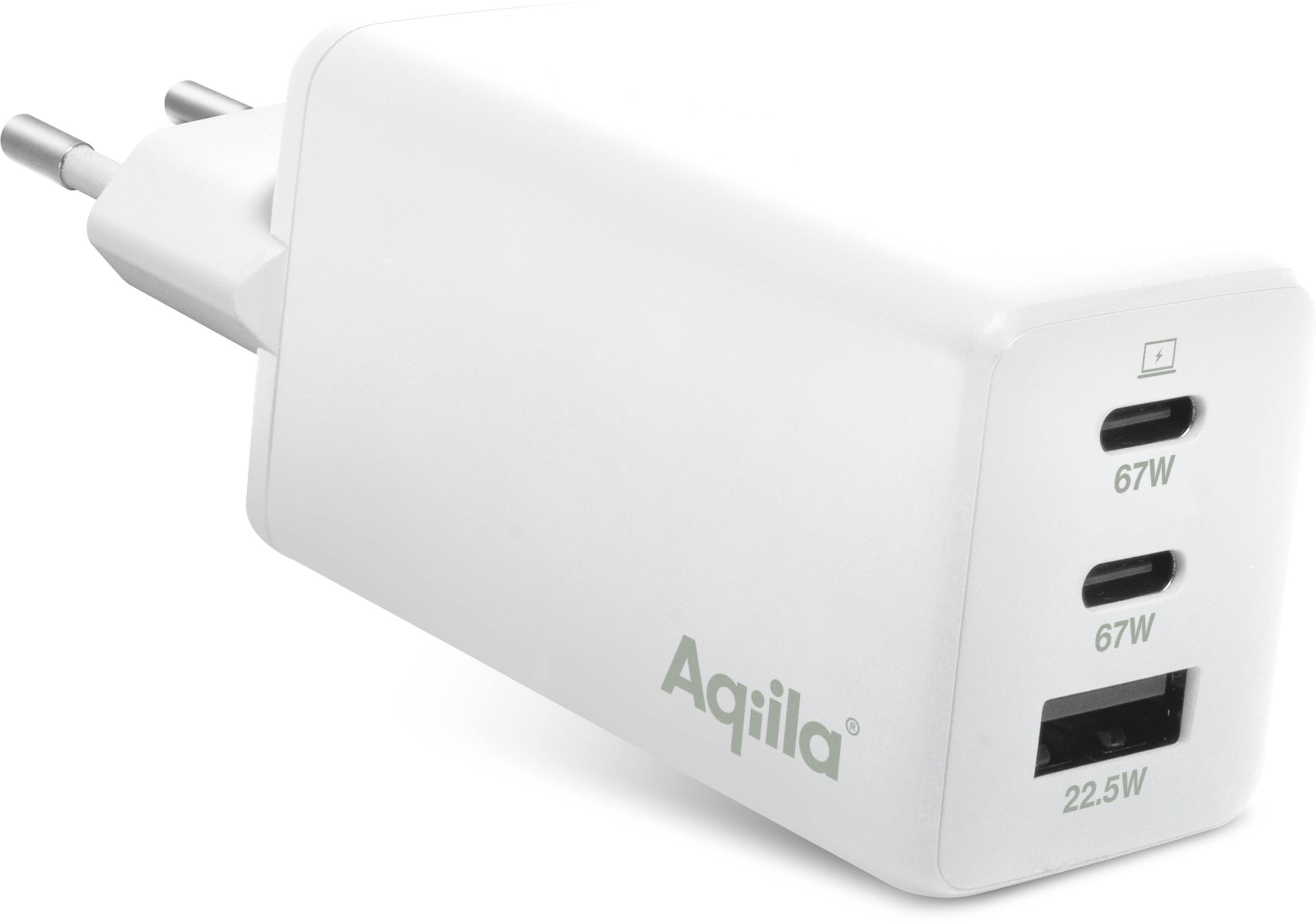 Aqiila Chargebird W3 65W 2xUSB-C/USB-A