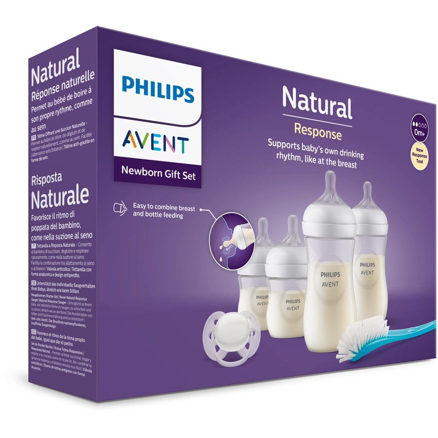 Philips Avent Startersets SCD83811 Natural Response Advanced und Trockengestell SCF14900