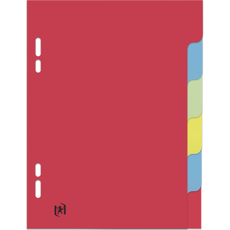 Intercalaires neutres 17x22 6 positions carte forte 160g assorti