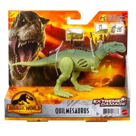 Mattel Jurassic World Extreme Damage Feature Dino, 1 Stück, 7-fach sortiert