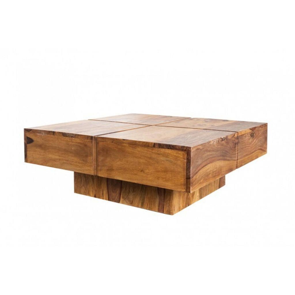Riess-Ambiente Couchtisch BOLT 70 x 35 x 70cm Braun/Holz