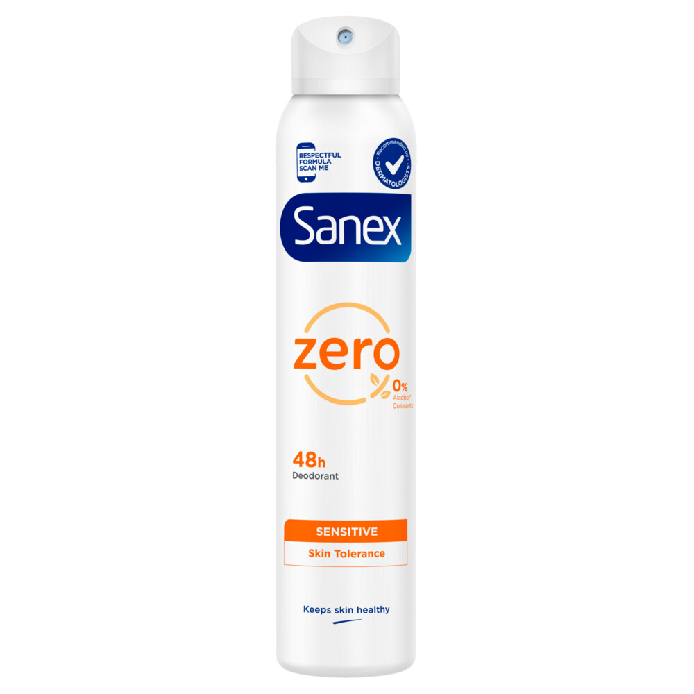 Sanex Deodorant Spray Zero% Sensitive Skin200 ml