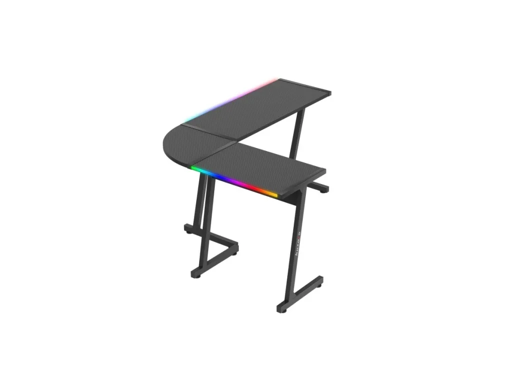 Huzaro Hero 6.0 Balck RGB gaming-skrivebord