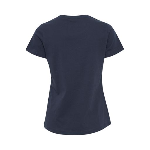 Fransa Juna T-shirt, Navy Blazer Mix, S