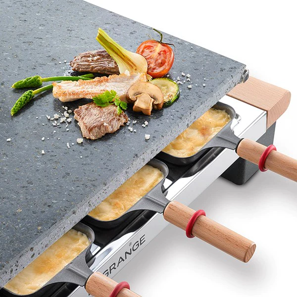 Raclette et grill pierre élégance 8 personnes 1000 W 399003 Lagrange