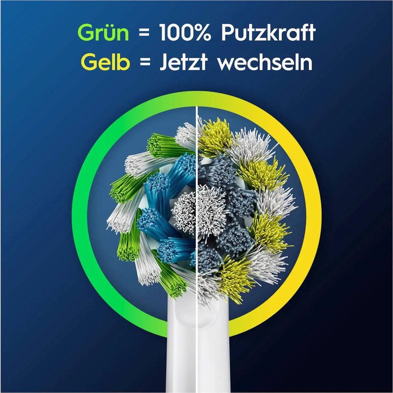 Borstel vervanger Oral-B Pro Cross Action 4 Stuks