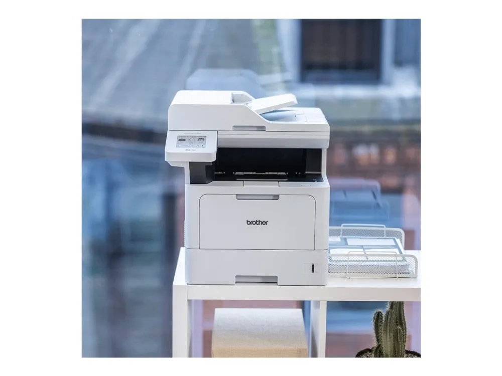 Brother MFC-L5710DW - Multifunktionsprinter - S/H - laser - Letter A (216 x 279 mm)/A4 (210 x 297 mm) (original) - A4/Legal (medie) - op til 48 spm (kopiering) - op til 48 spm (udskriver) - 350 ark - 33.6 Kbps - USB 2.0, Gigabit LAN, Wi-Fi(n), USB 2.