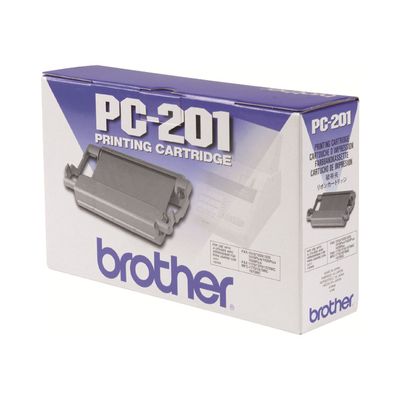 Brother PC201 - noir - ruban d'impression original