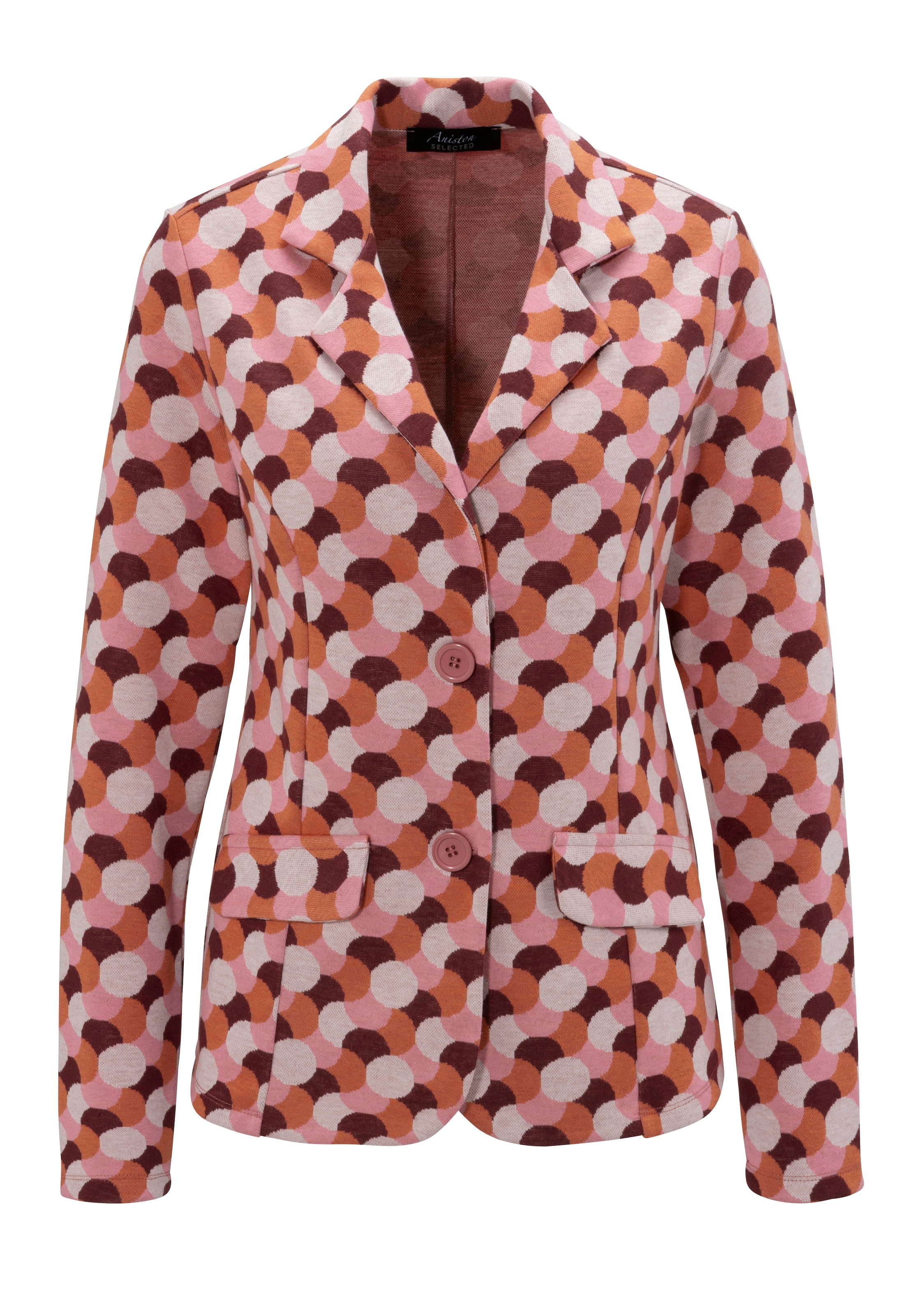 Aniston SELECTED Kurzblazer , in Jacquard-Qualität