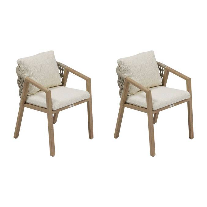 Fauteuil de jardin MYLORE Beige / Honey