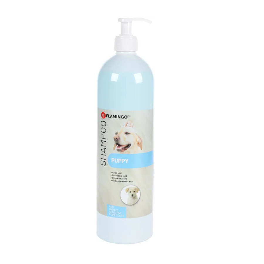 Shampoo de óleo de coco Flamingo para filhotes