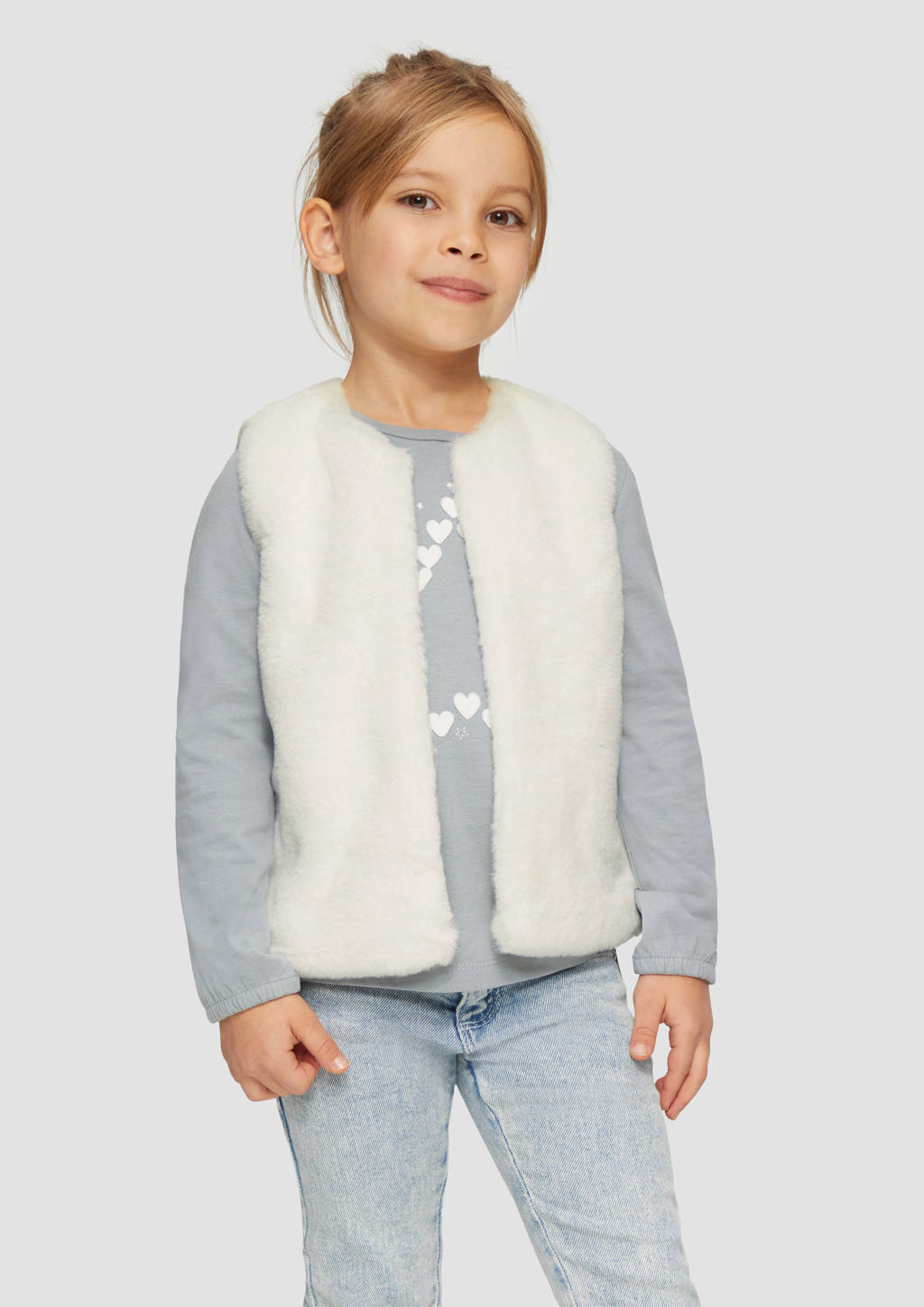 s.Oliver gilet wit