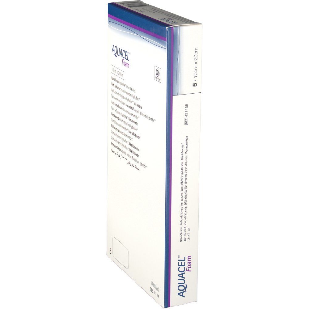 AQUACEL® Foam nicht adhäsiv 10 x 20 cm