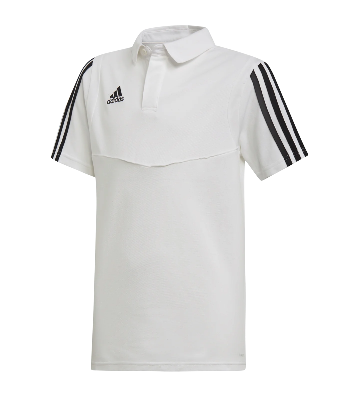 adidas Tiro 19 Poloshirt Kids Weiss Schwarz