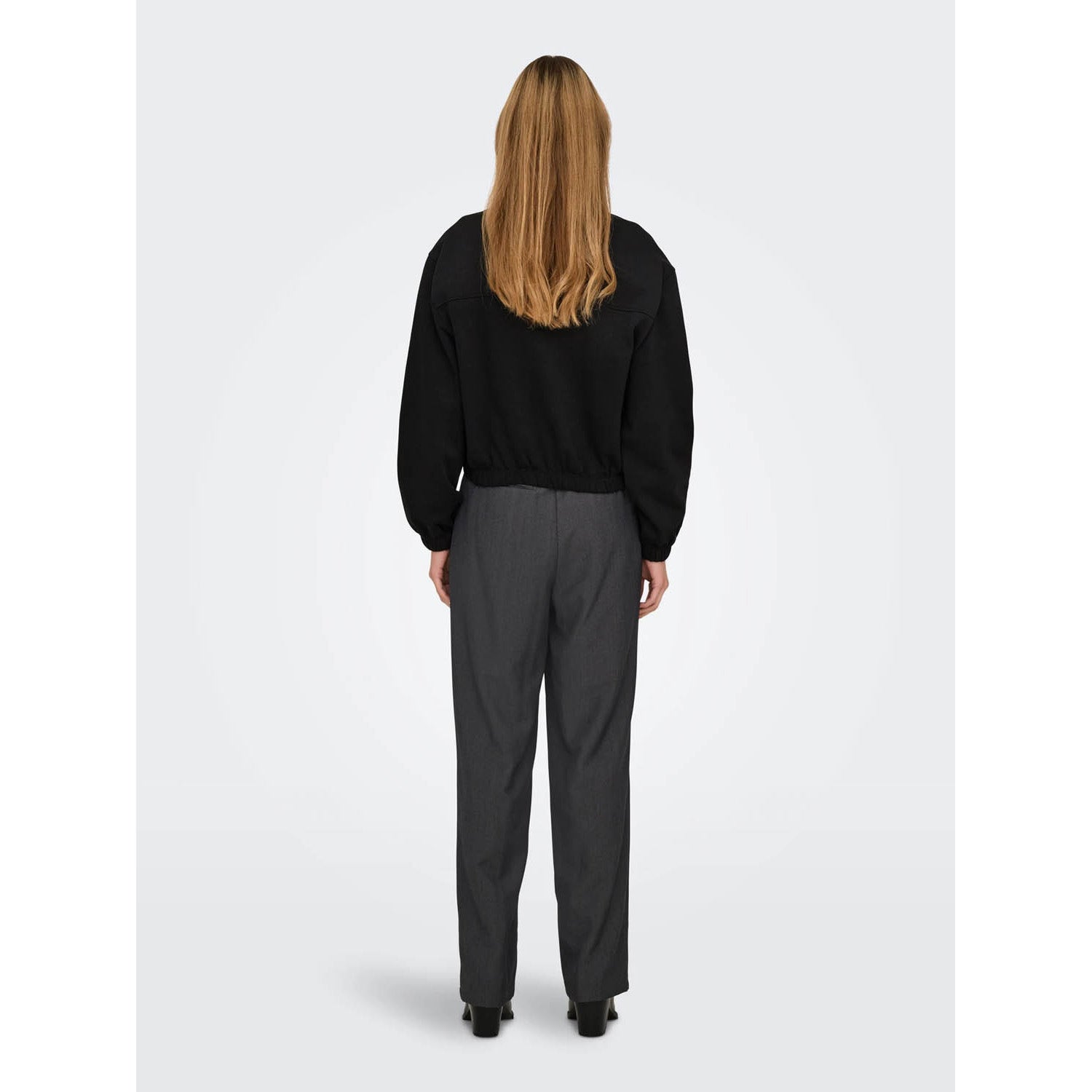 Jacqueline De Yong  Bambi Long Sleeve Pocket Sweater