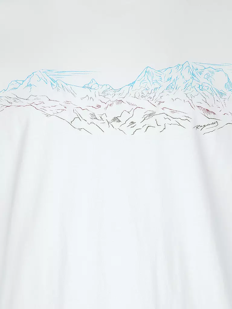 RAGWEAR T-Shirt HORIZ weiss