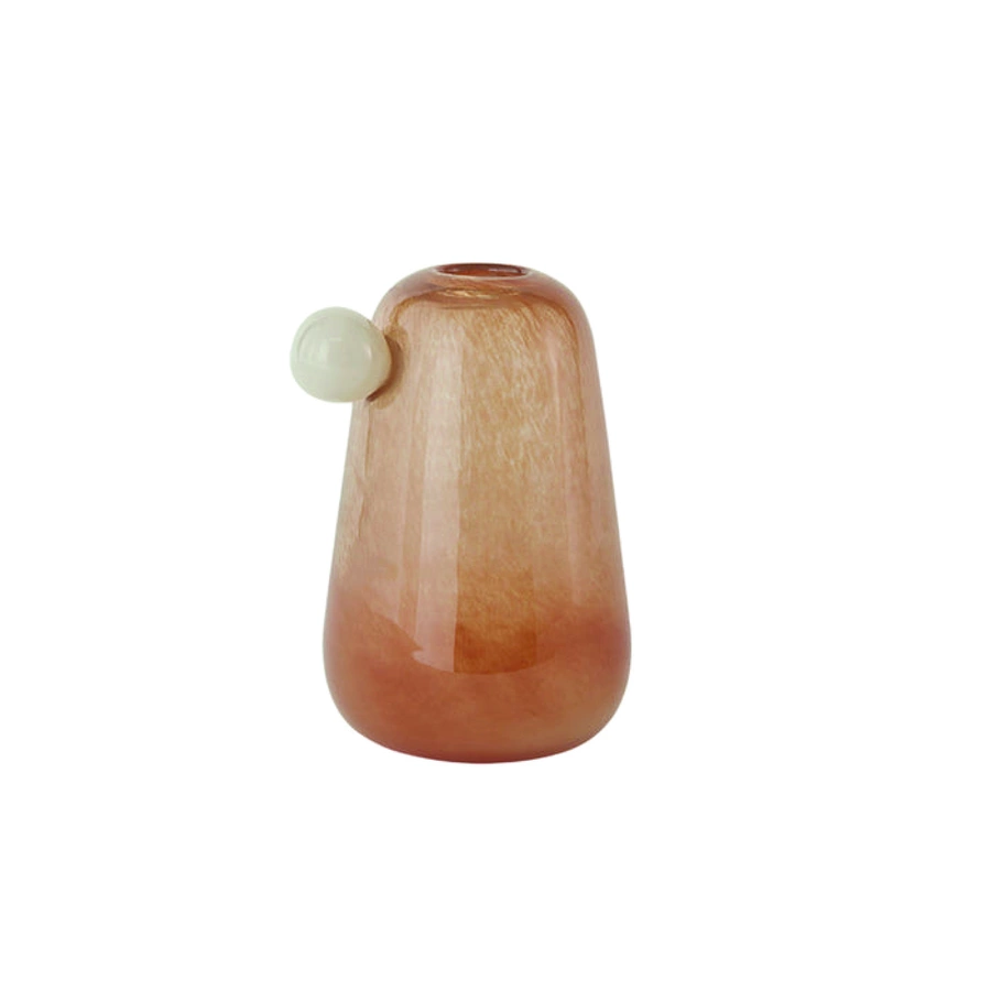 OYOY Vase Inka Vase - Klein light brown