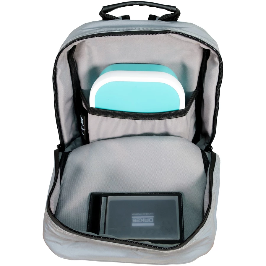 OAK25 Kids Mini Luminant 6 - Kinderrucksack 29 cm silverblack