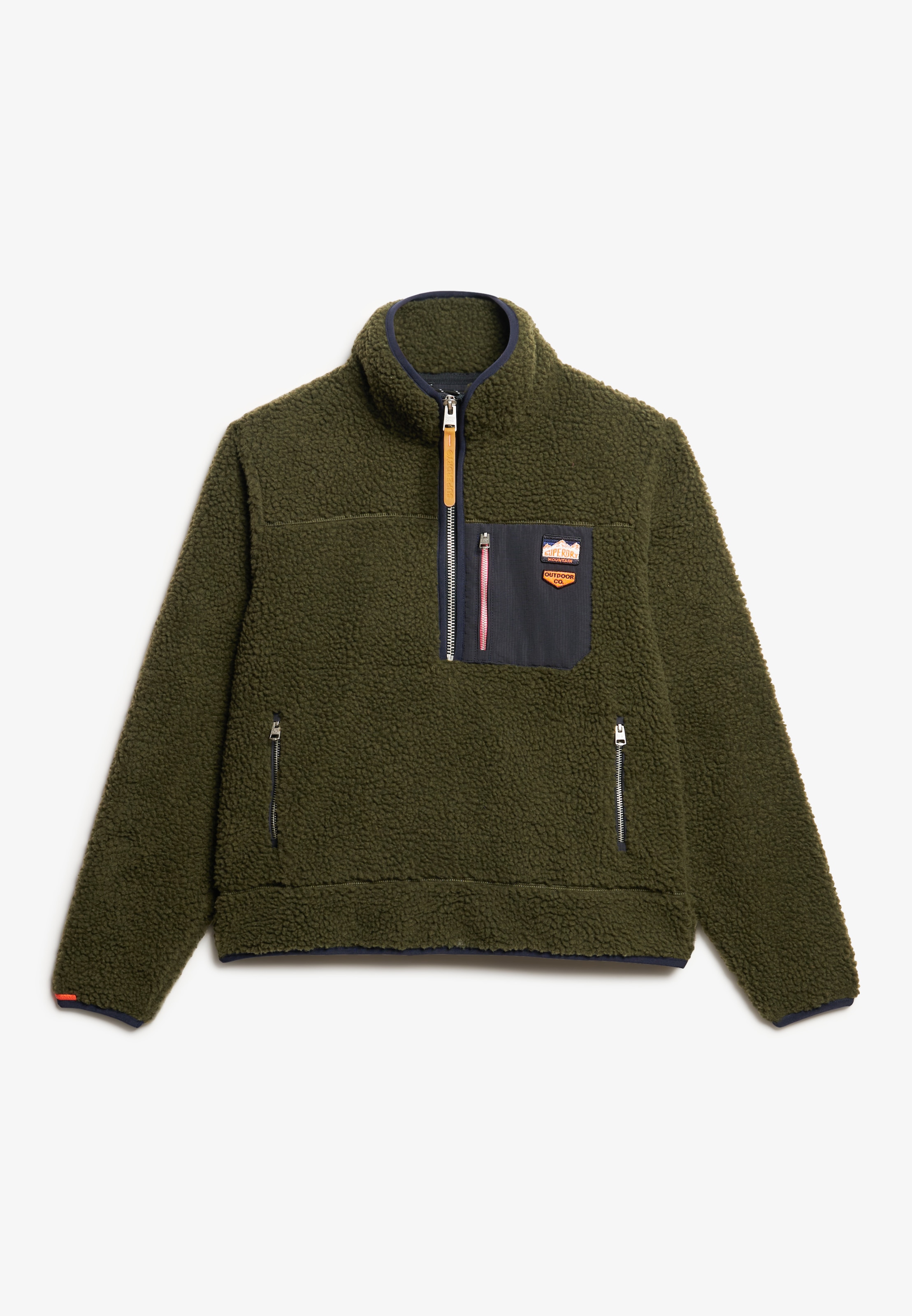 Superdry Fleecepullover »VINTAGE RETRO HALF ZIP FLEECE«