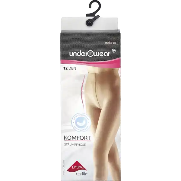 Komfort Strumpfhose 12den make-up Gr. M (40 / 42)