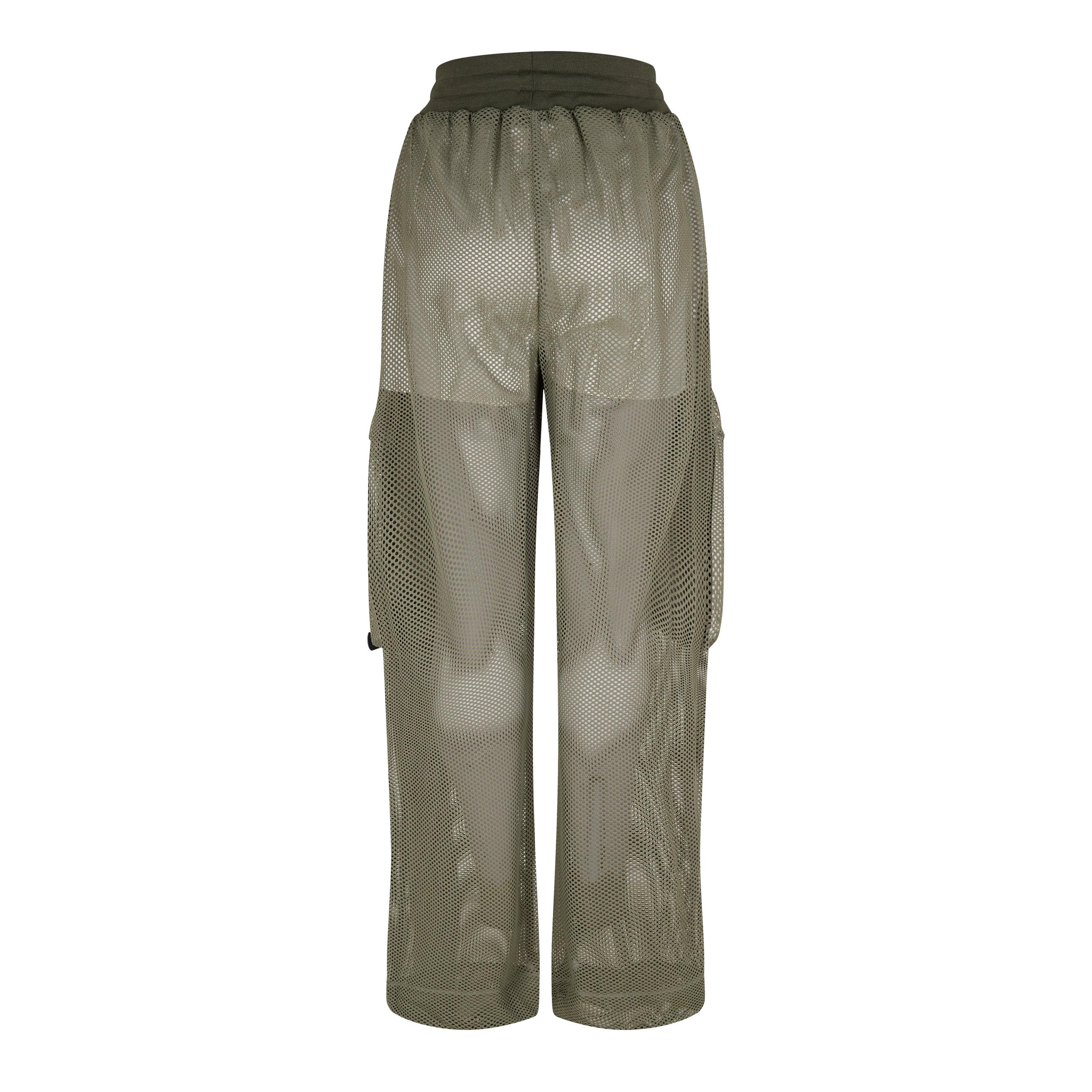 Off White Mesh Cargo Trousers