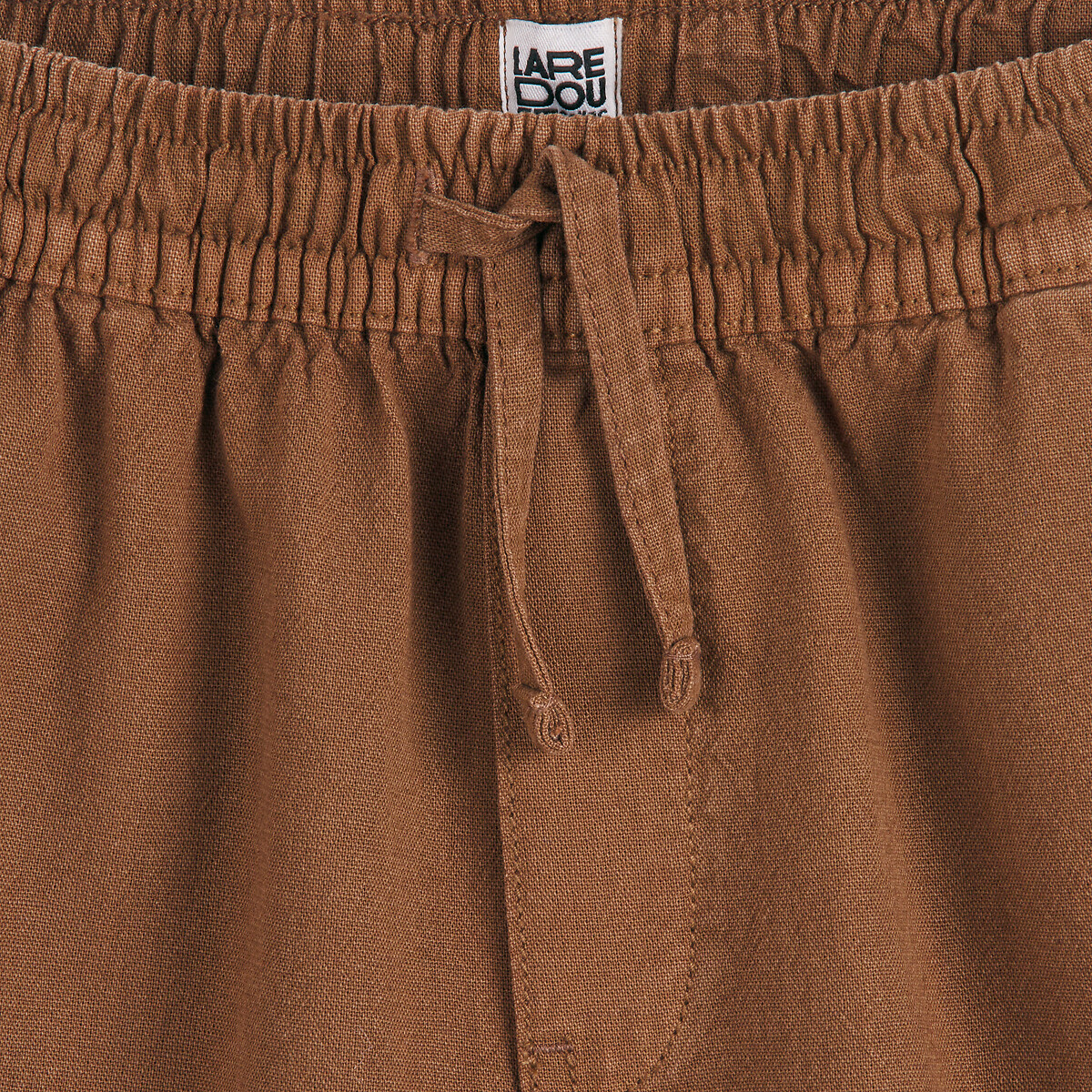 COLEÇÕES LA REDOUTE<br>Bermudas de algodão/linho