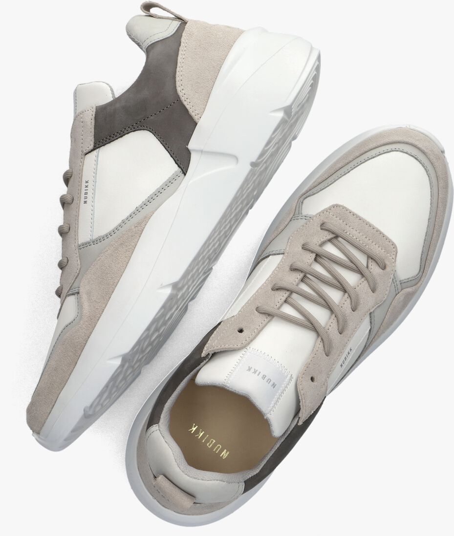 NUBIKK witte nubikk lage sneakers roque road wave