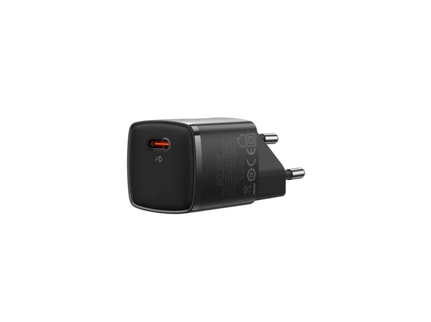 CARREGADOR BASEUS CUBE PRO PRETO USB-C 30W