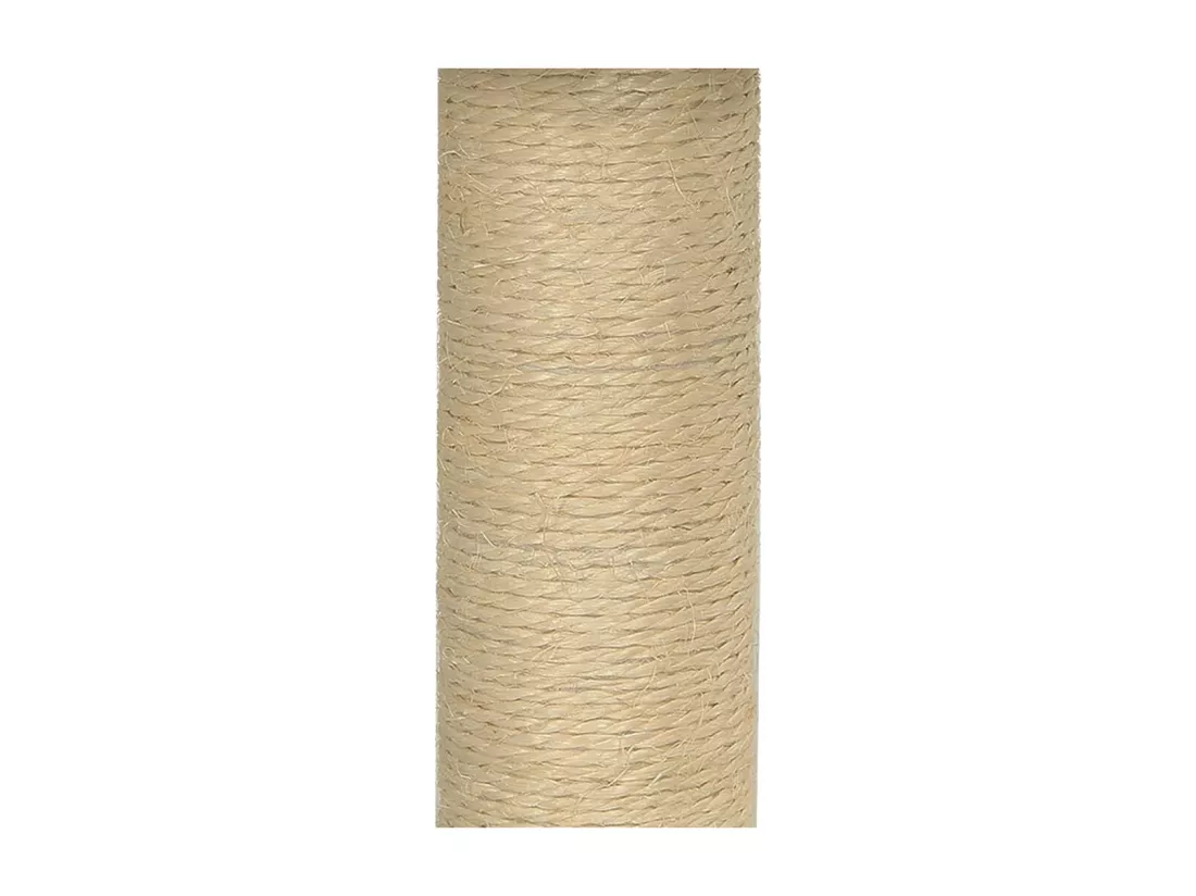 Arbre à chat avec griffoir en sisal Crème 74 cm