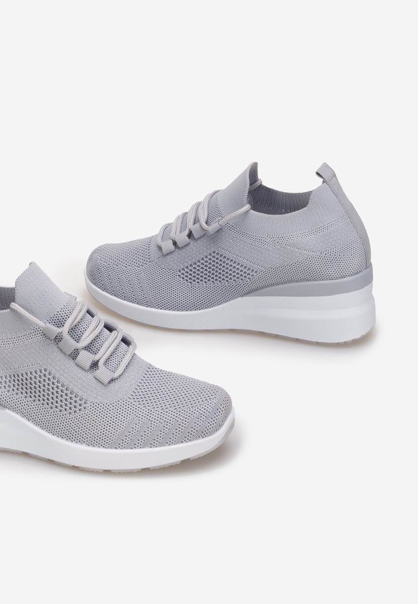 Baskets à plateforme gris Boka V2