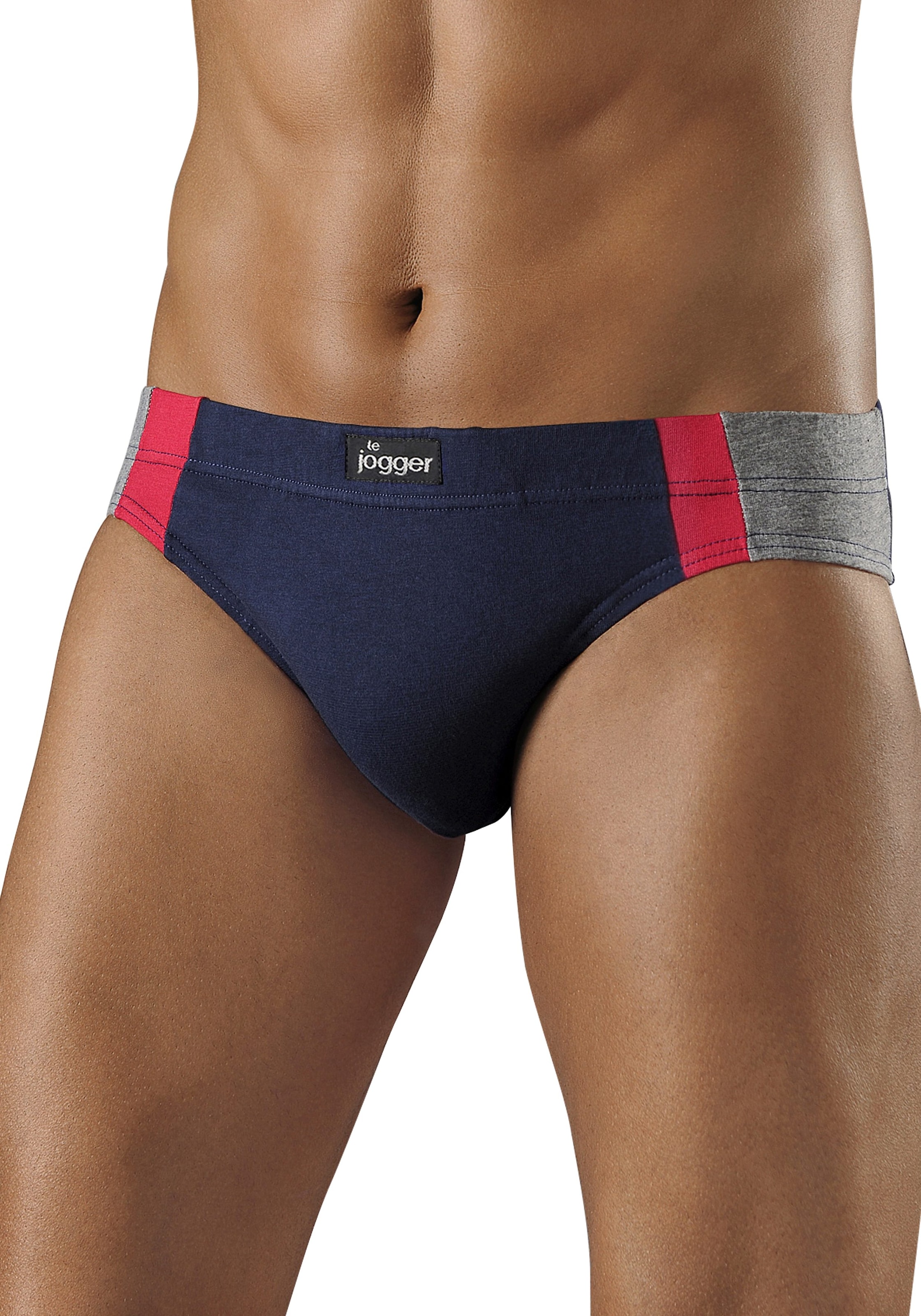 le jogger® Slip Packung, 4 Stk. optimale Passform durch Baumwoll-Stretch