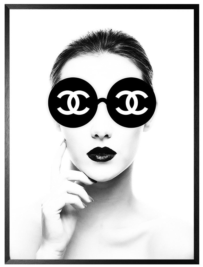 Art Print Chanel Zonnebril FA-81