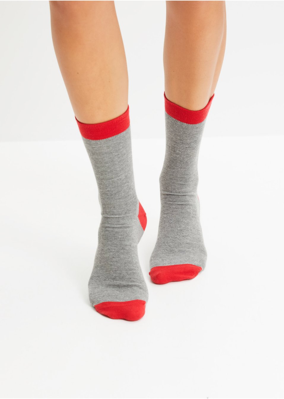 Lot de 4 paires de chaussettes avec dicton sous le pied