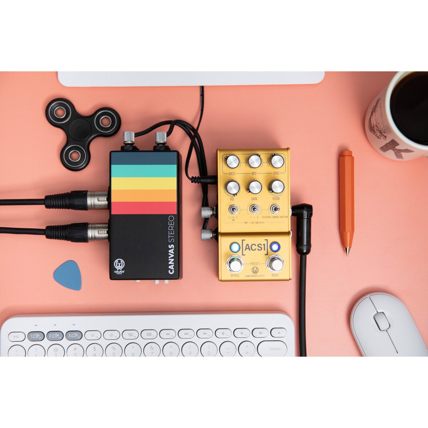 Walrus Audio Canvas Stereo Dual Line Isolator D.I.