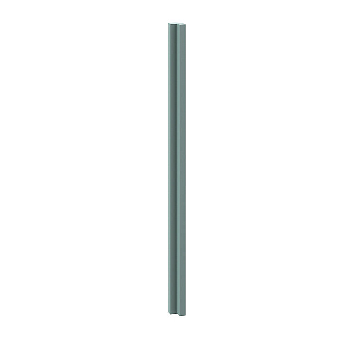 Fileur d'angle haut Stevia vert mat H. 71,5 cm Caraway Innovo GoodHome