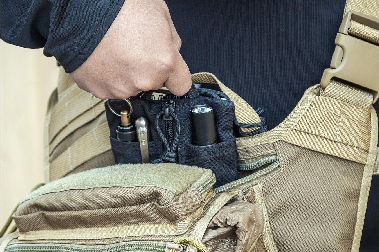 Maxpedition Platy Pocket Organizer 0236B 5x7 Black, pouch