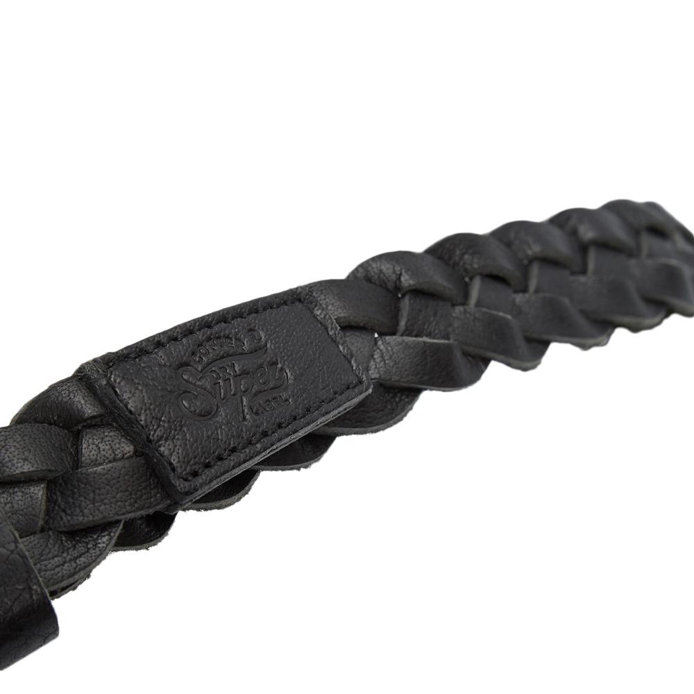Superdry Ceinture Noire Femme Superdry Woven Belt
