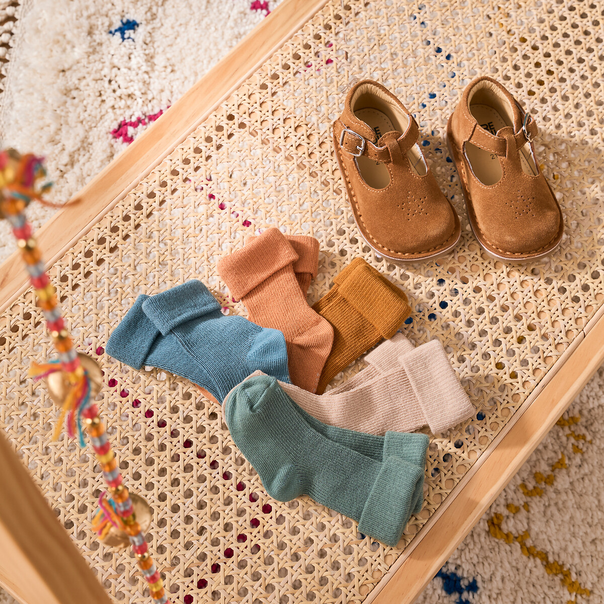 COLEÇÃO LA REDOUTE<br>Conjunto de 5 pares de meias